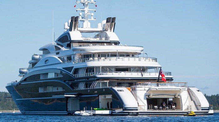 Serene superyacht.