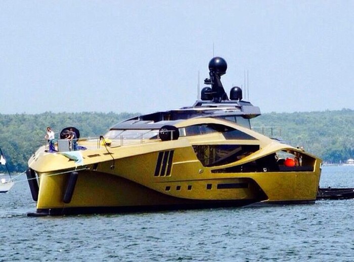 Palmer Johnson yacht.