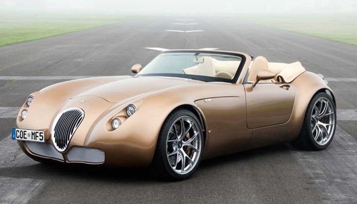 Wiesmann roadster MF5 handcrafted luxury supercar.