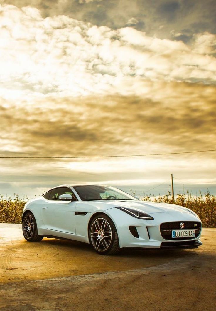 Jaguar F-type coupe.