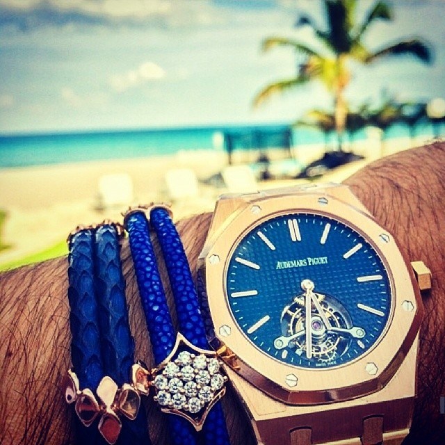 Audemars Piguet watch.