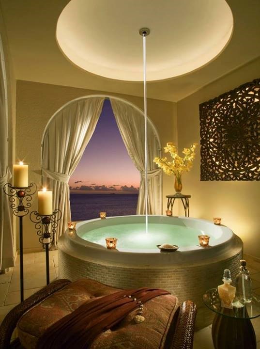 Amazing bath.