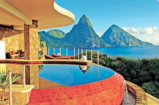 Best Pool for Two- Jade Mountain