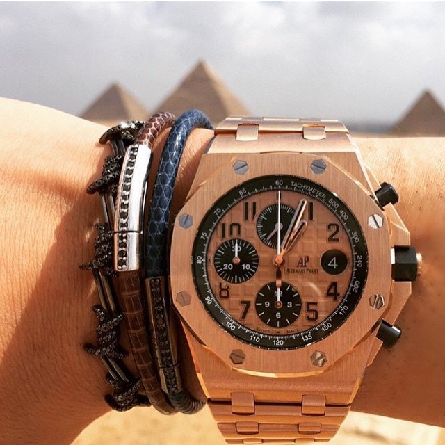 Audemars Piguet watch.