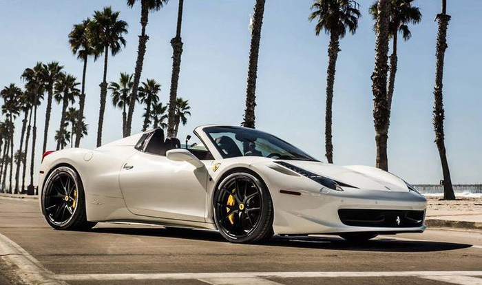 Ferrari 458 Spider.