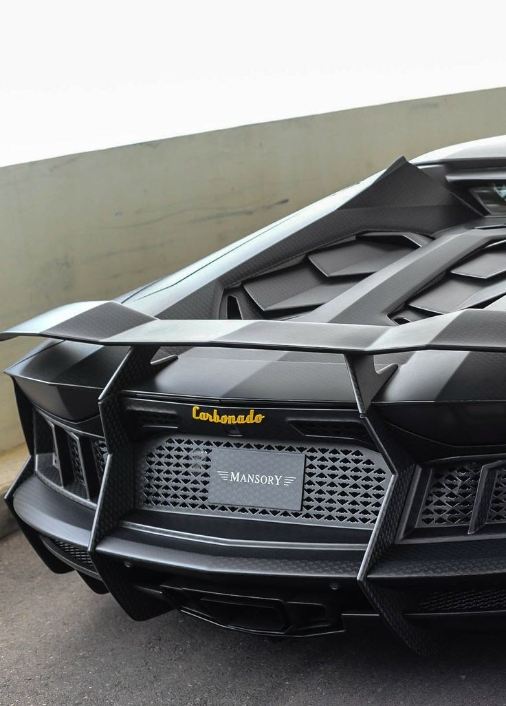 Lamborghini Aventador Carbonado by Mansory.