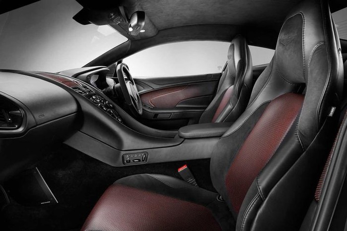 2015 Q by Aston Martin Vanquish Coupe in Satin Jet Black.