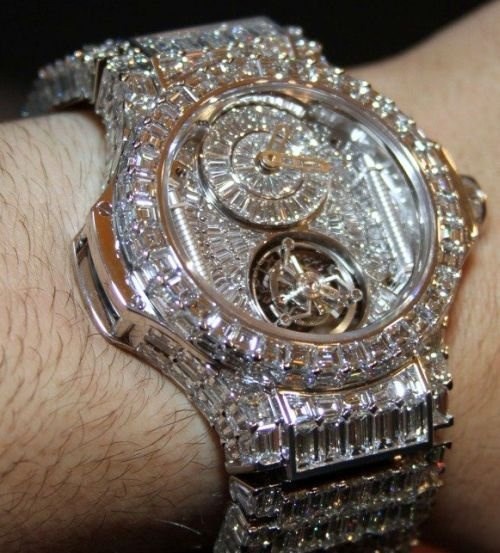 Hublot watch worth 3 million dollars! 