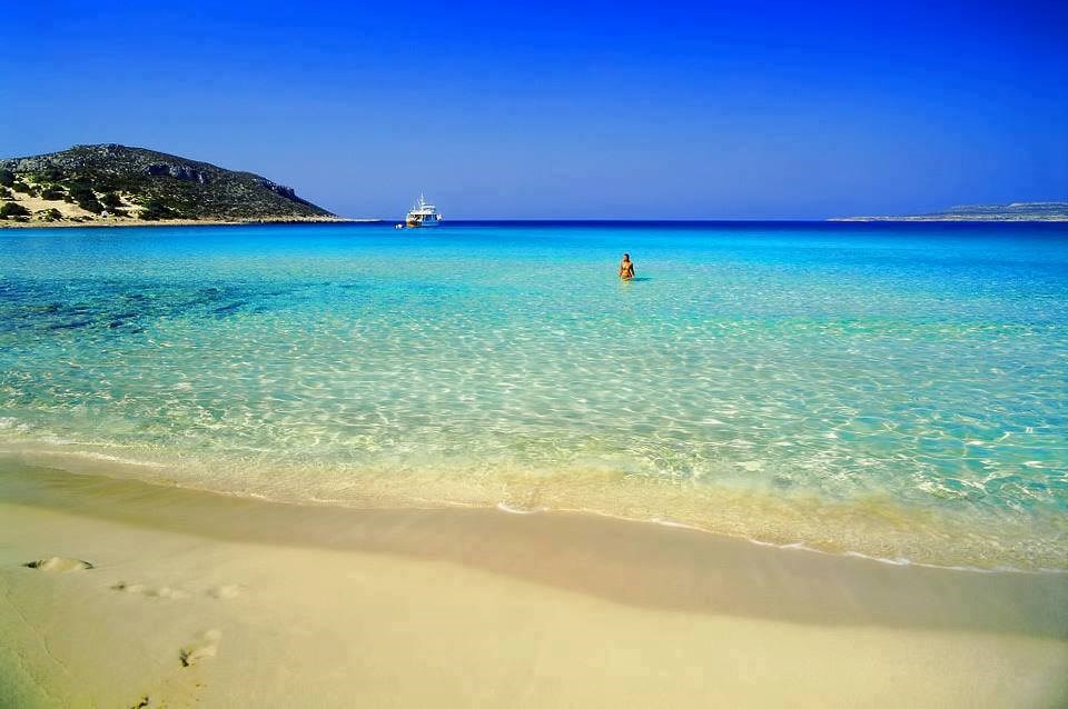 Beautiful beach in Greece