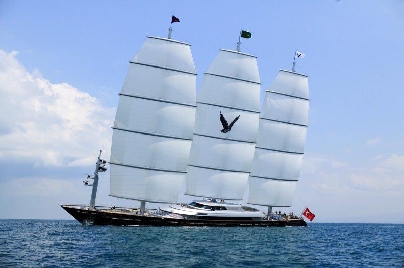 Maltese Falcon is the largest sailboat in the world