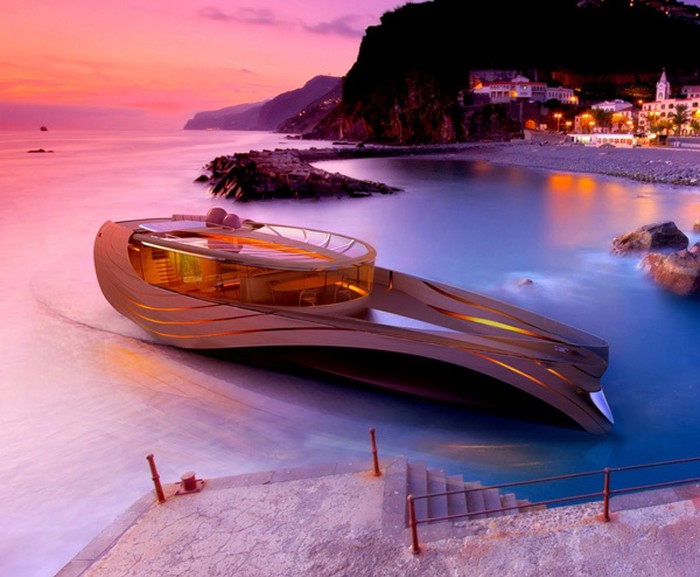 Incredible yacht