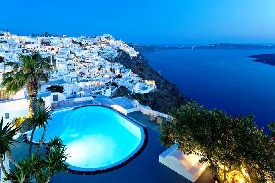 Beautiful Santorini, Greece.
