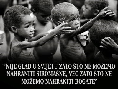 Svijet nije gladan jer nema hrane