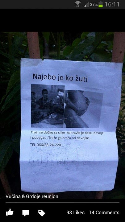 ne bih mu bio u koži..