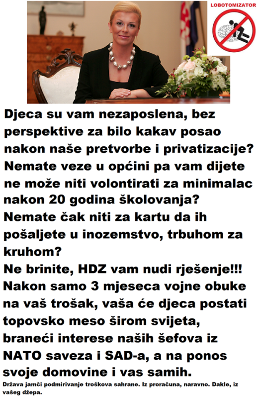 zna se jer se zna da se zna..