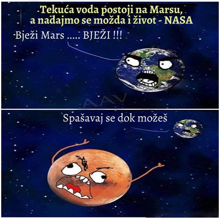 zemlja zove mars..mars javi se..