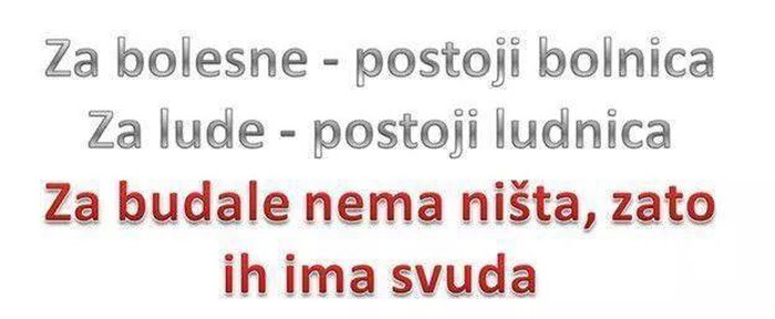 ni riječi..