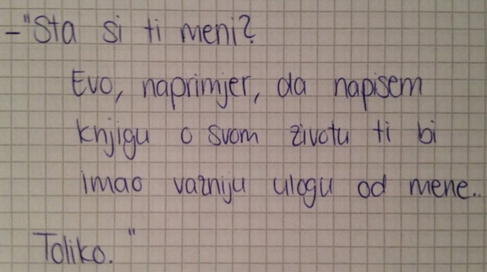 Znači, nije joj sve...malo je više od toga..:)