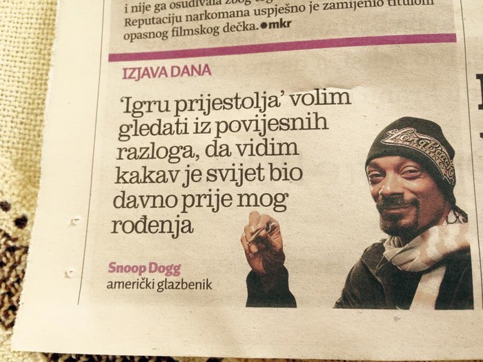 tako je to..