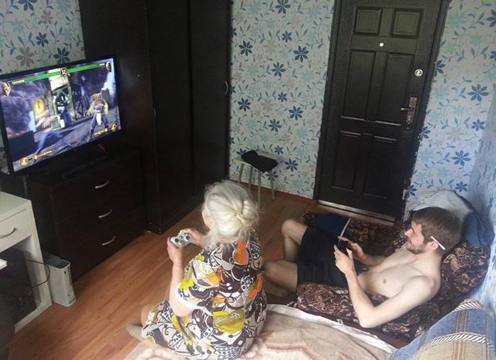 baba ga ubija u igrici..