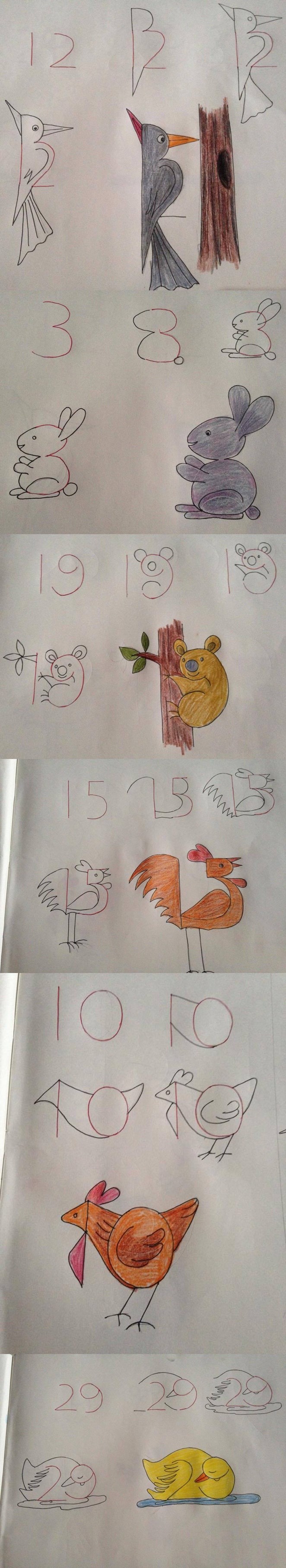 crtanje uz pomoć brojeva..