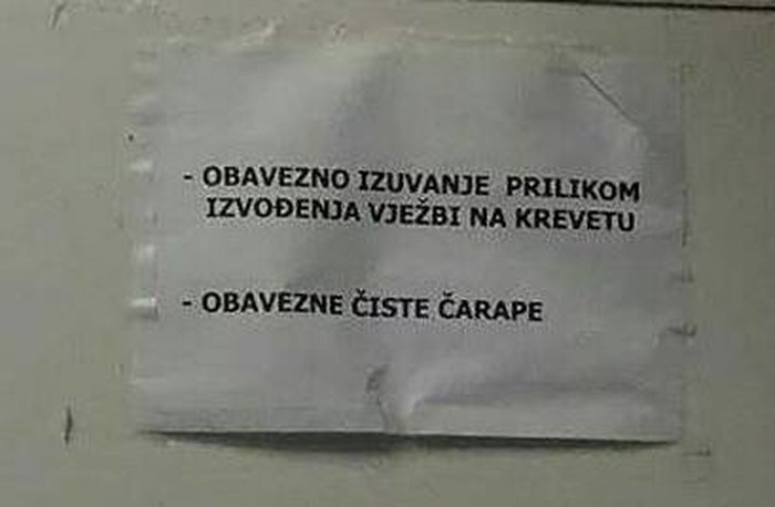 Što li ovi vježbaju ??