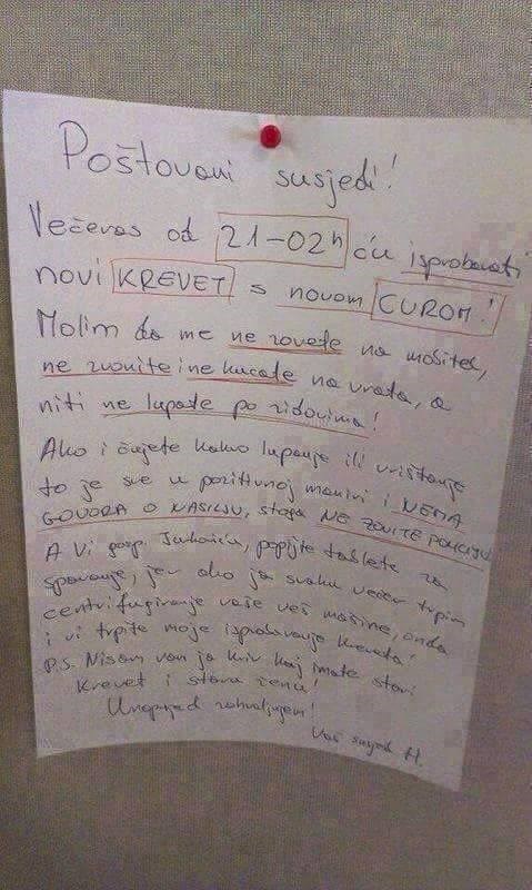 nekome će biti zabavno večeras..:))
