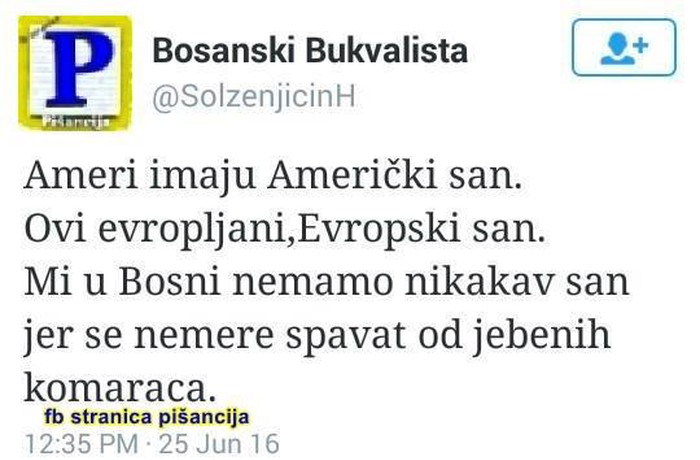 toliko o snovima..