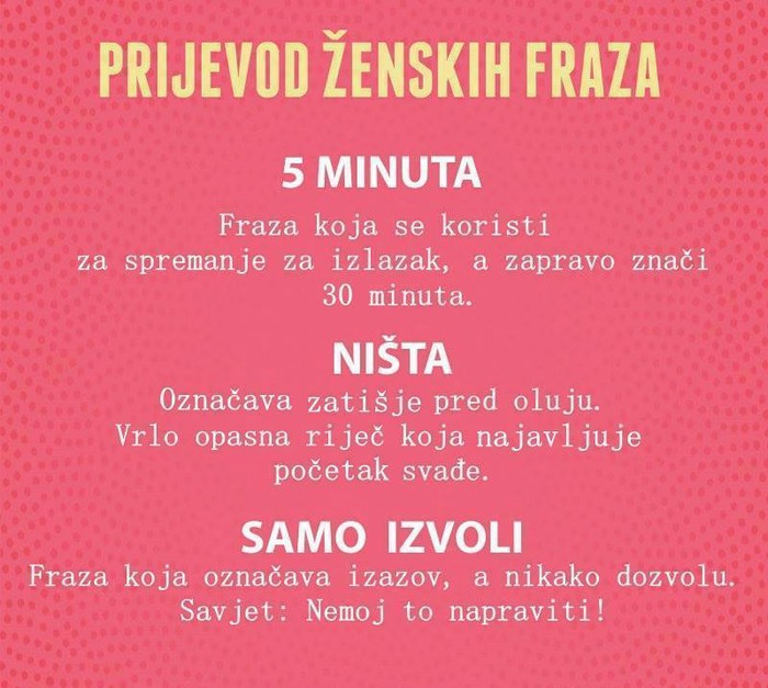 kratka uputstva..