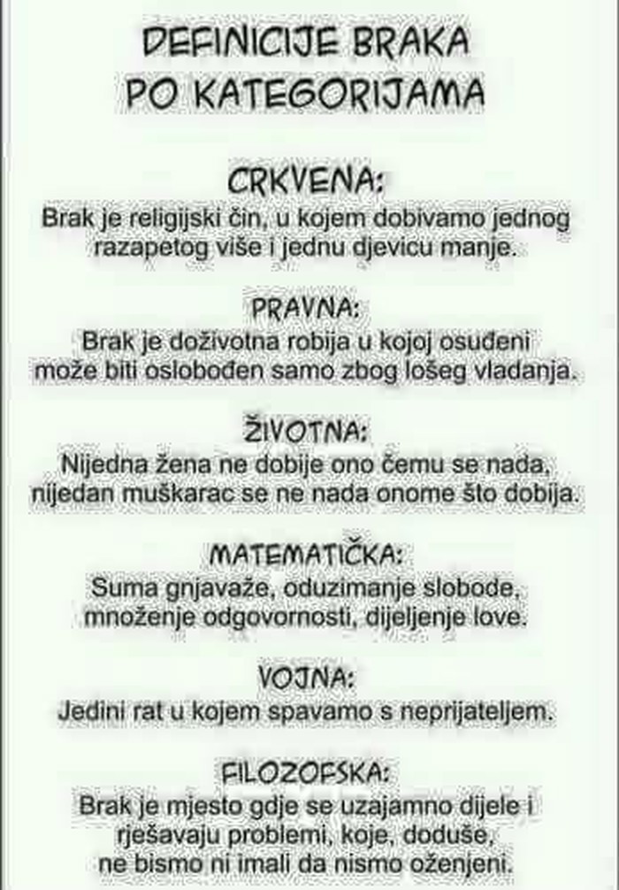 sve gore od gorega..