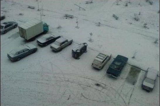 tip je bočno parkiranje doveo do savršenstva...