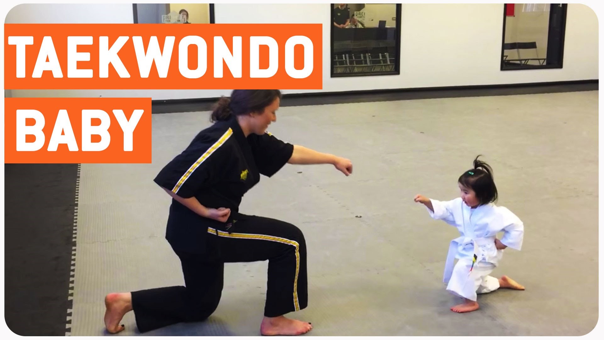 nastup 3-godišnje učenice Taekwondoa..pojas možda, ali srce svakako osvaja..:)) video