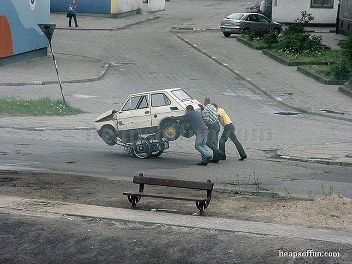nikad na put bez rezervne gume..:)