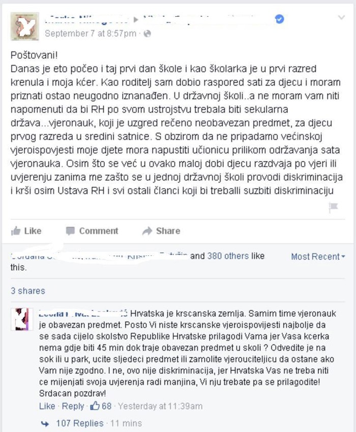 diskriminacija kao pravilo, ne izuzetak..