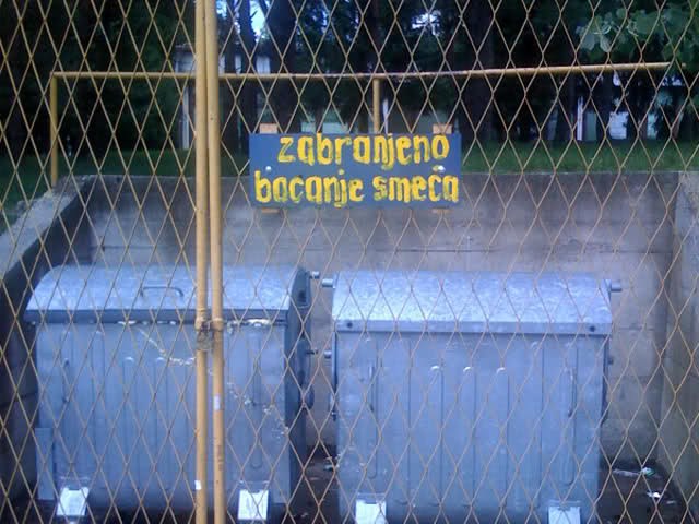 kako izgleda štrajk radnika čistoće..