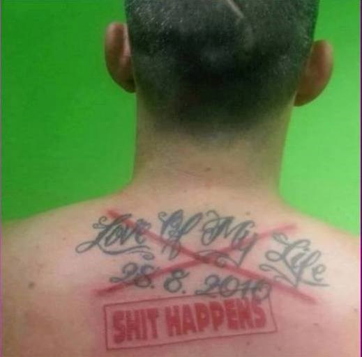 ljubav prolazi, tetovaže ostaju..