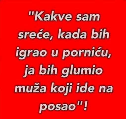 sreća i ja..