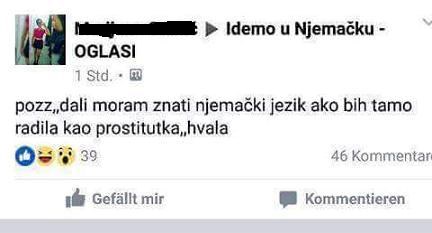 jezik je obavezan..nije bitno koji..