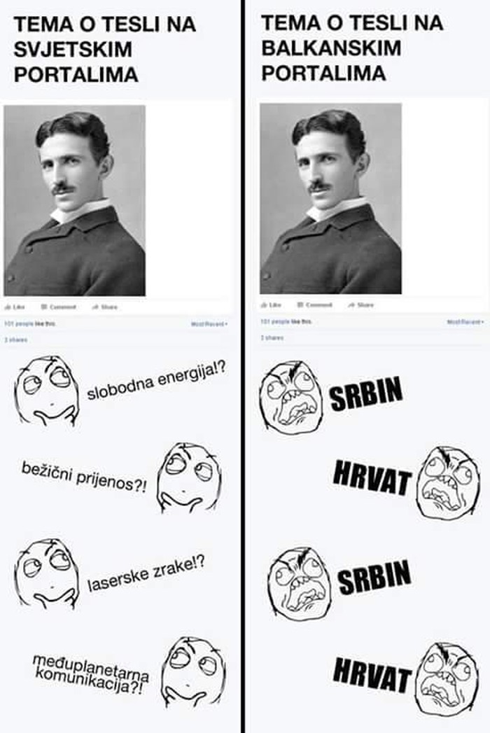 primjer čovjeka koji je rođen u pogrešnom podneblju..