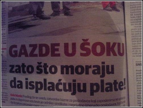 kako je danas lako šokirati ljude...