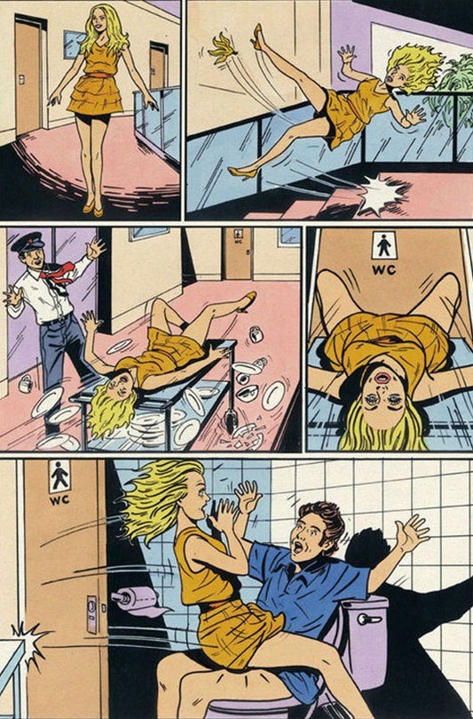 kad klinka objašnjava roditeljima kako je zatrudnjela..:)))