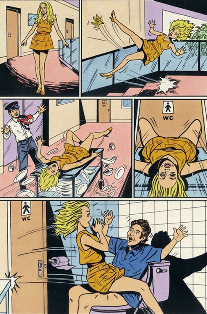 kad klinka objašnjava roditeljima kako je zatrudnjela..:)))