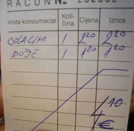 2 pamtim, 3 dodajem, a pišem p..zdarije..