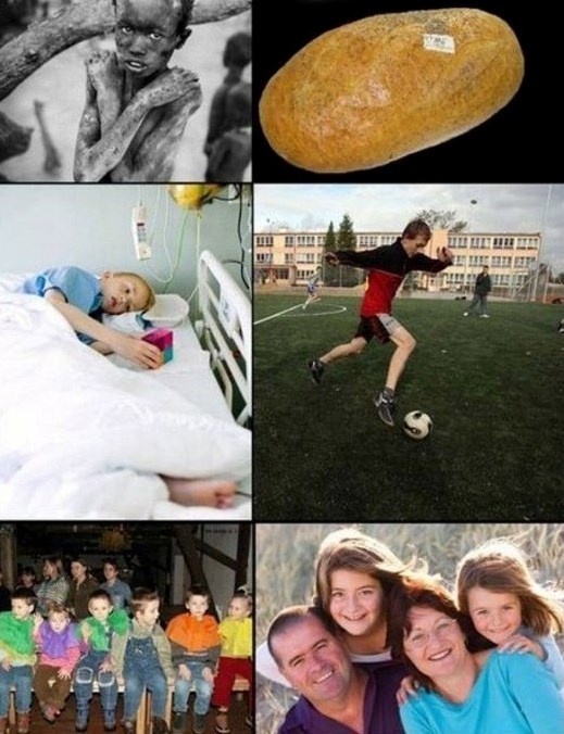 mnogi ne shvaćaju bogatstvo koje imaju..