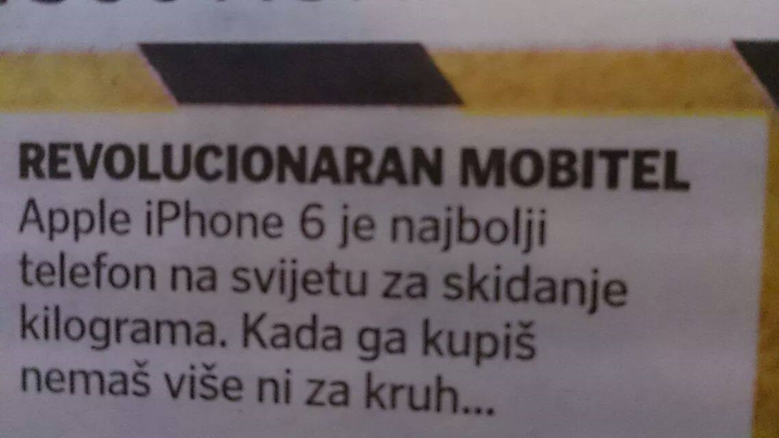 jako djelotvorna iphone dijeta..:))