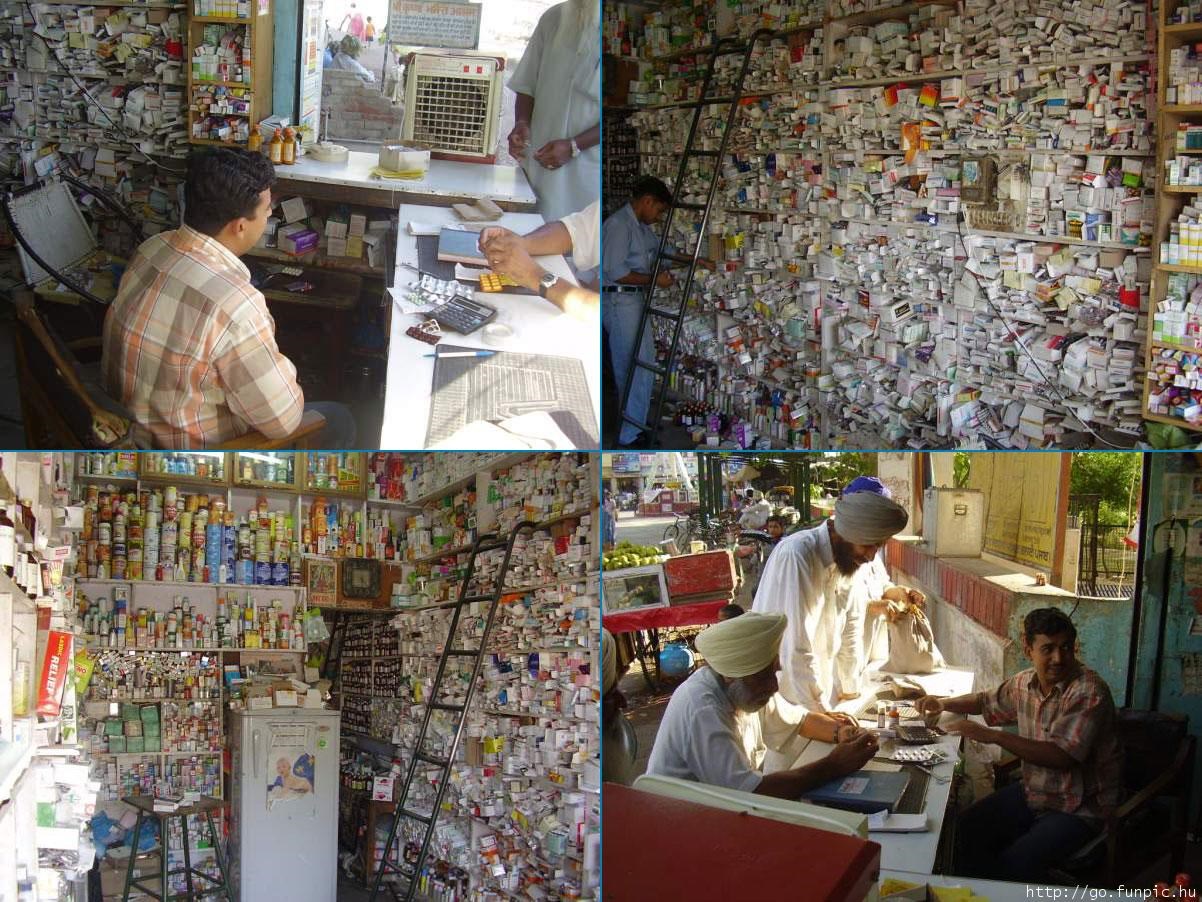 narodna uzrečica : Sređeno kao u apoteci..