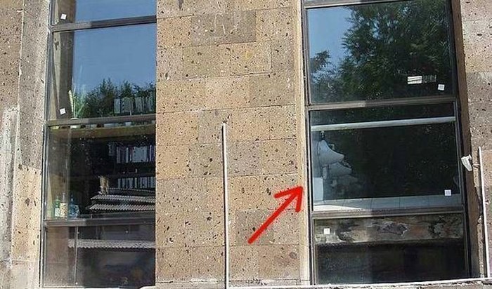 wc sa pogledom..i to bočnim
