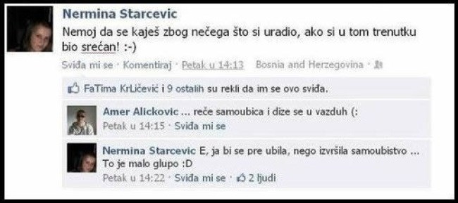 da je glupo....glupo je !