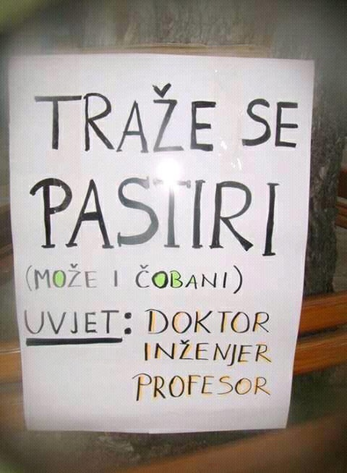 tako je to..