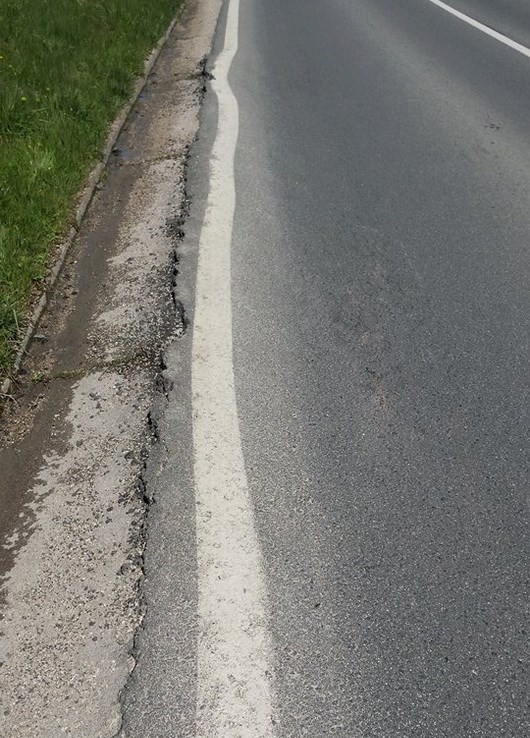 i crta se iskrivila od vrućine..